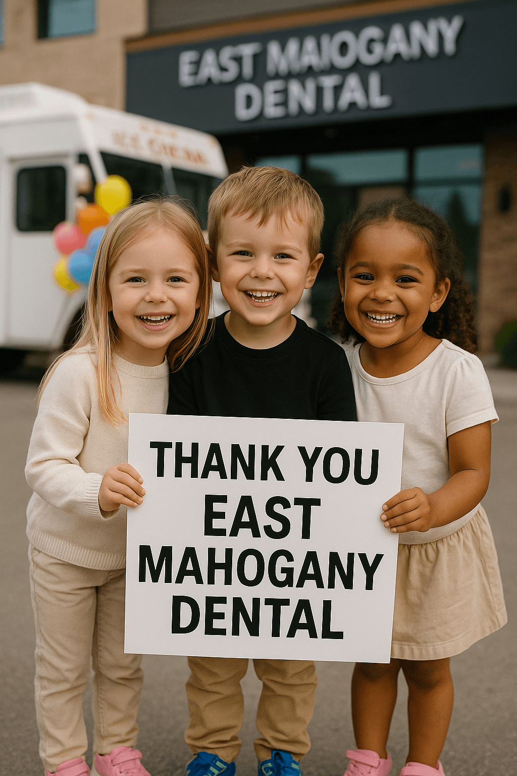Happy children at East Mahogany Dental